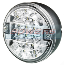Truck-Lite 12v/24v Universal LED Rear 140mm Hamburger Reverse Lamp/Light